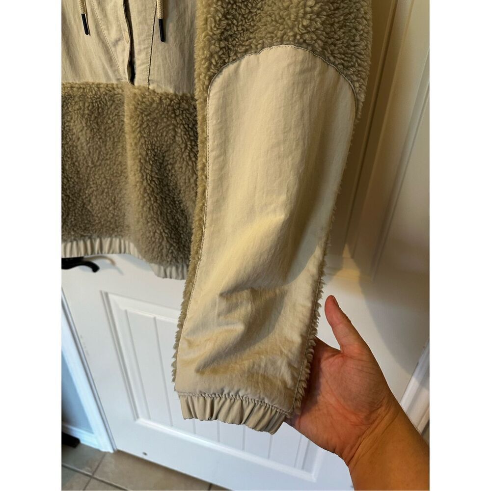 NWOT Patagonia Pelican Tan Fleece Shelled Retro-X Sherpa Pullover Jacket Small - Picture 9 of 16
